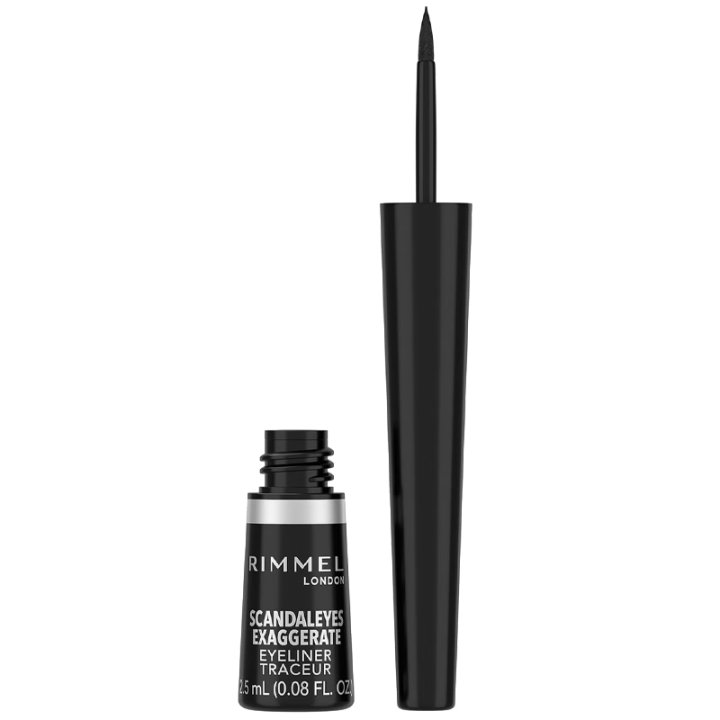 Rimmel Exaggerate Liquid Eyeliner - 001 Black