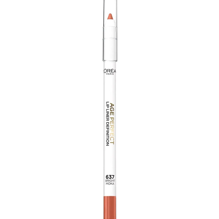 L'Oreal Age Perfect Lip Liner - 637 Bright Mocha | Luxe Glow UK