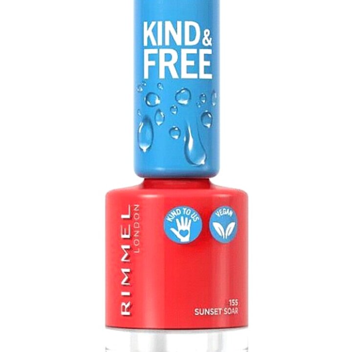 Rimmel Kind & Free Nail Polish - 155 Sunset Soar | Luxe Glow UK