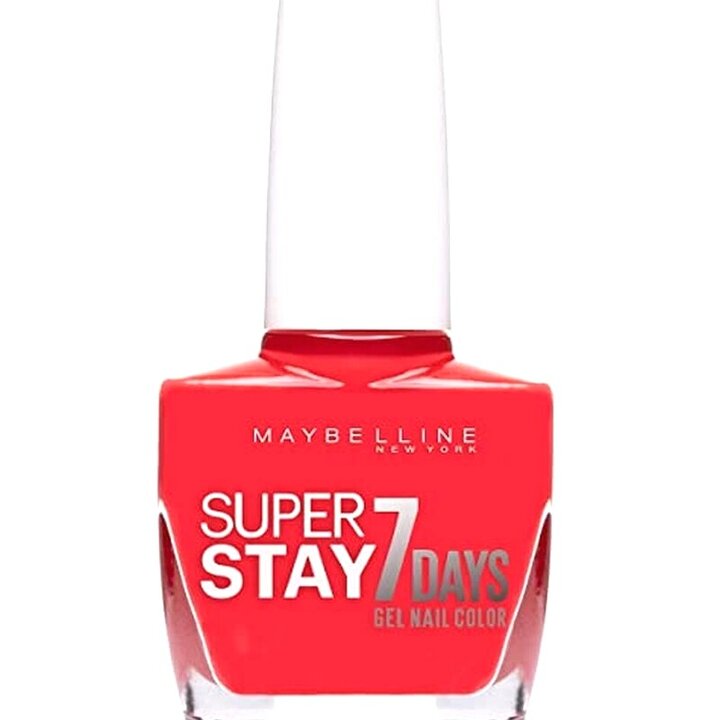 Maybelline Super Stay 7 Days Gel Nail Colour - 490 Hot Salsa | Luxe Glow UK