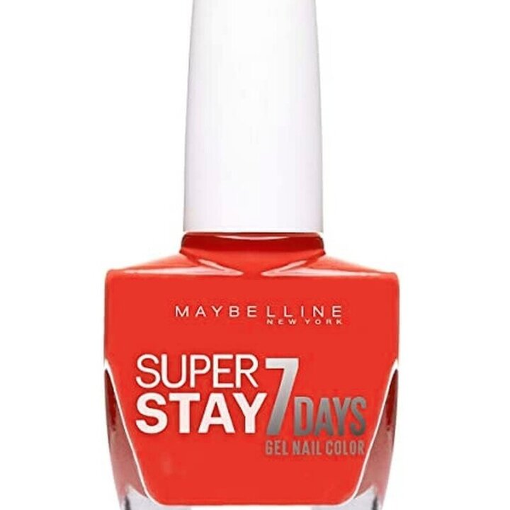 Maybelline Super Stay 7 Days Gel Nail Colour - 490 Hot Salsa | Luxe Glow UK