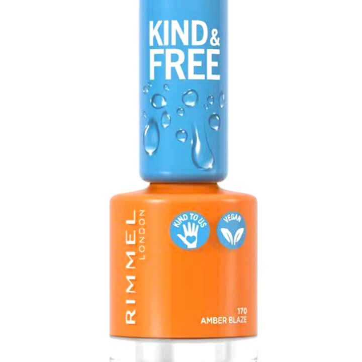 Rimmel Kind & Free Nail Polish - 170 Amber Glaze | Luxe Glow UK