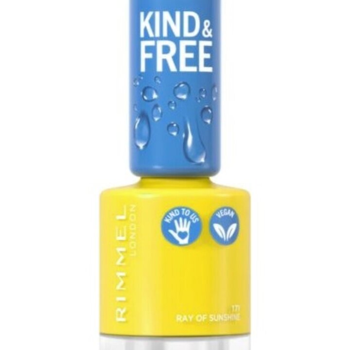 Rimmel Kind & Free Nail Polish - Ray of Sunshine | Luxe Glow UK