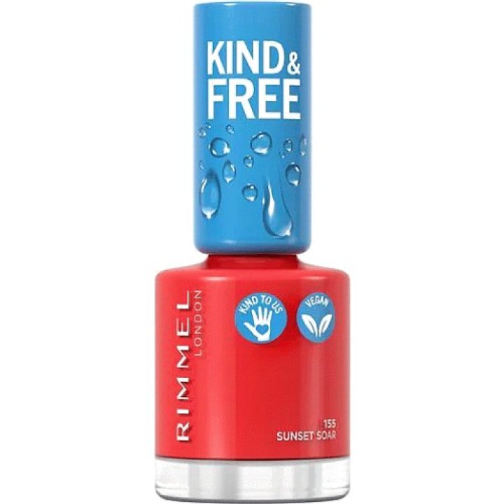 Rimmel Kind & Free Nail Polish - 155 Sunset Soar