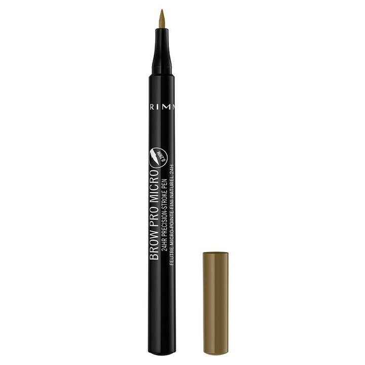 Rimmel Brow Pro Micro 24Hr Precision Stroke Pen - 002 Honey Brown | Luxe Glow UK