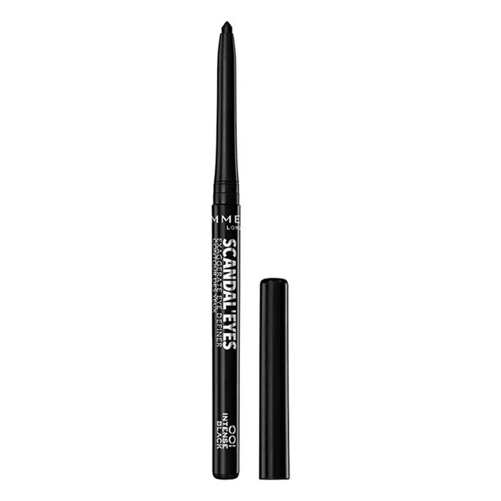 Rimmel Scandaleyes Exaggerate Eye Definer - 001 Intense Black | Luxe Glow UK