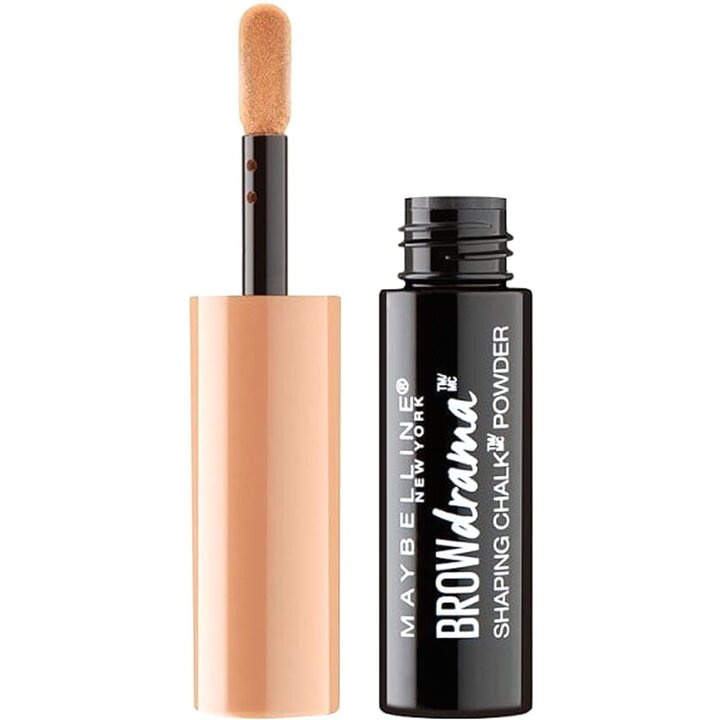 Maybelline Brow Drama Shaping Chalk Powder - 110 Soft Brown | Luxe Glow UK