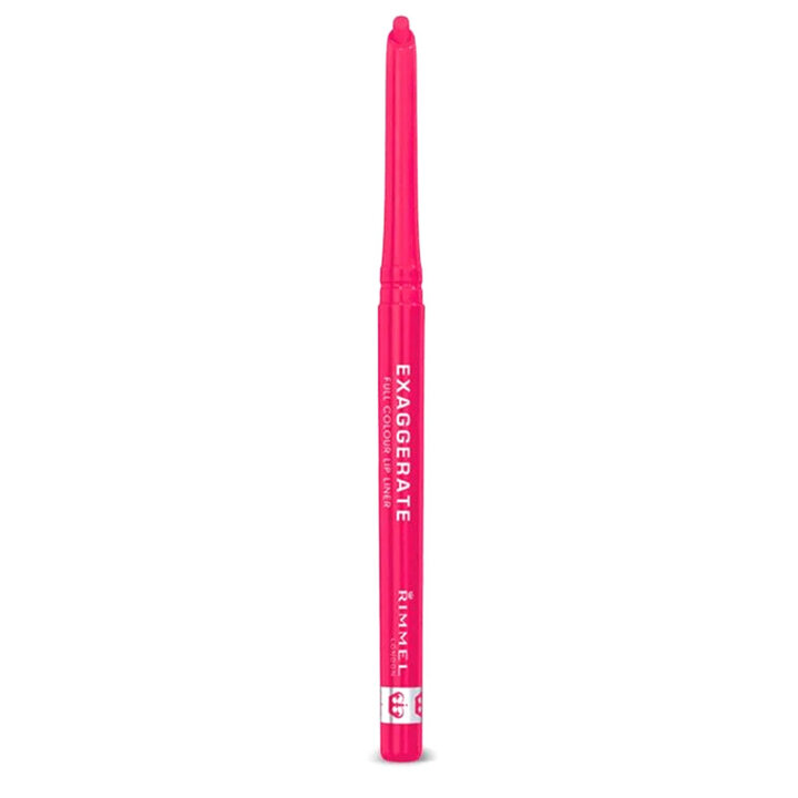 Rimmel Exaggerate Full Colour Automatic Lip Liner - 103 Pink a Punch | Luxe Glow UK