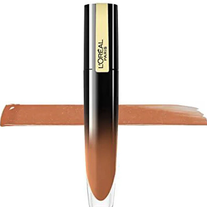 L'Oreal Brilliant Signature Lip Gloss - 303 Be Independent | Luxe Glow UK